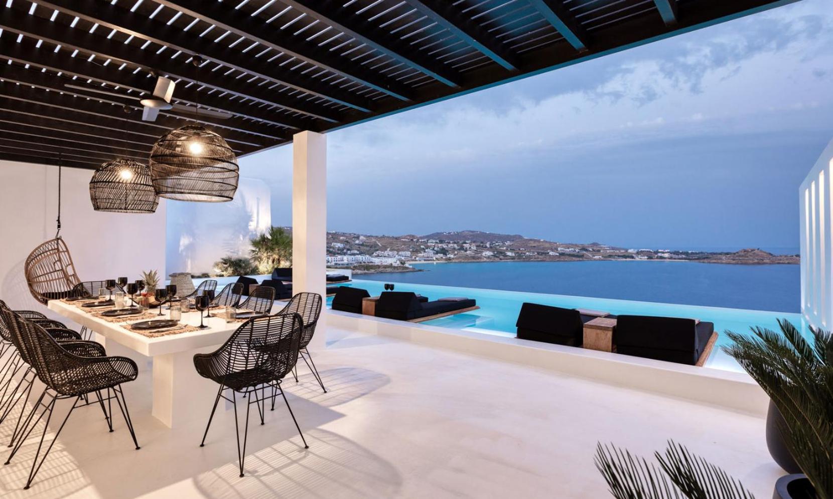 Psarou Black Villa 2 מראה חיצוני תמונה