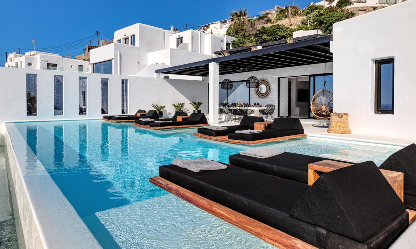 Psarou Black Villa 2 מראה חיצוני תמונה