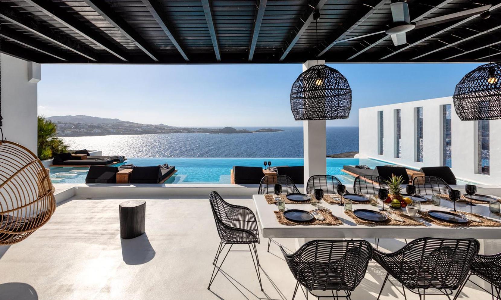 Psarou Black Villa 2 מראה חיצוני תמונה