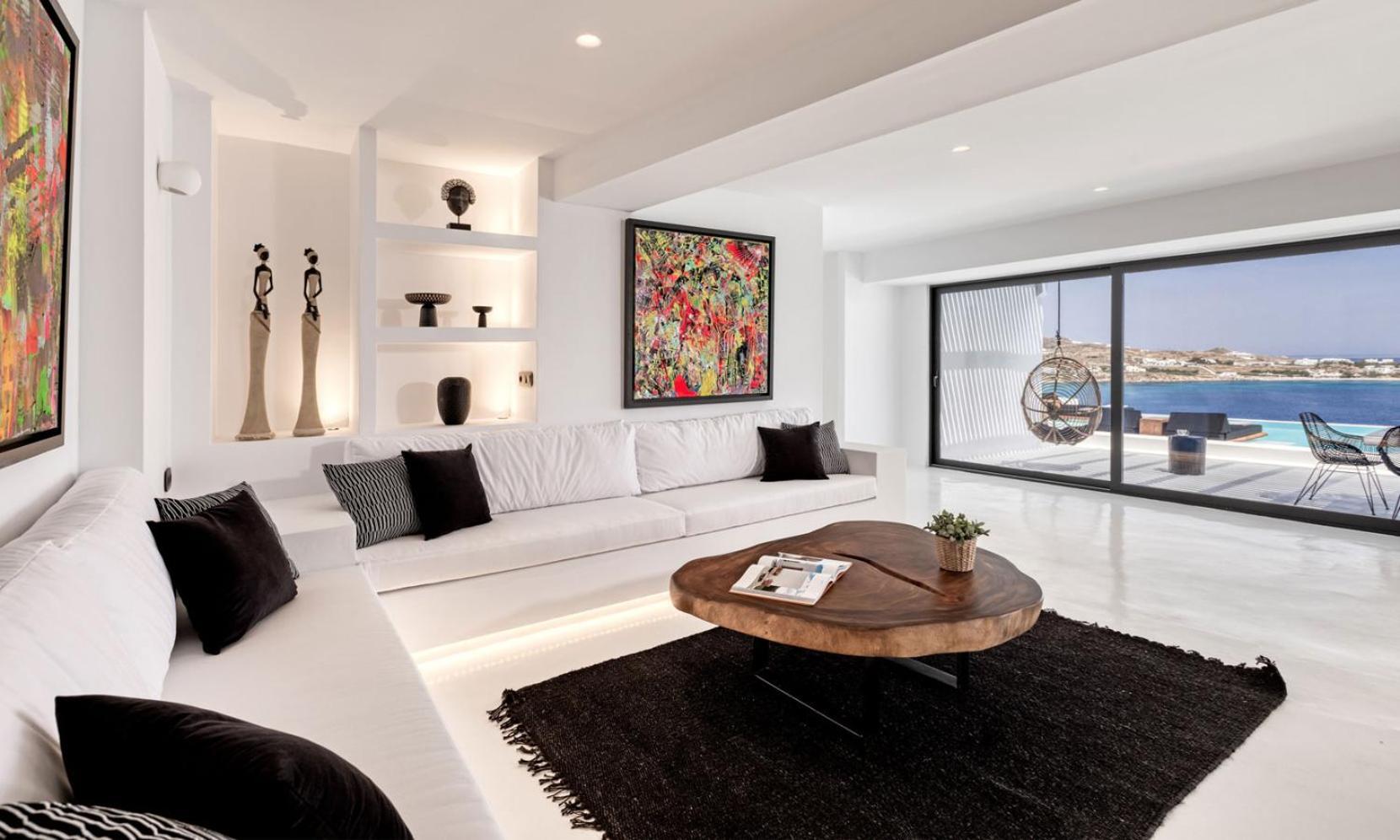 Psarou Black Villa 2 מראה חיצוני תמונה